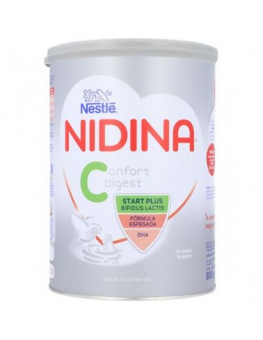 Leche en polvo fórmula infantil Nidina 2 lata 800 g.