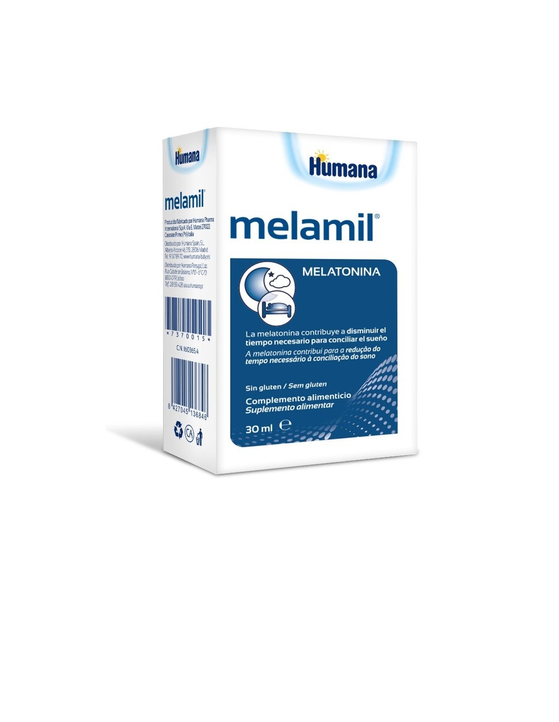 Melamil Dorminstant: con melatonina pura para conciliar el sueño