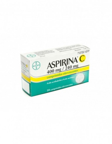 ASPIRINA C 400/240MG 20 COMPRIMIDOS...