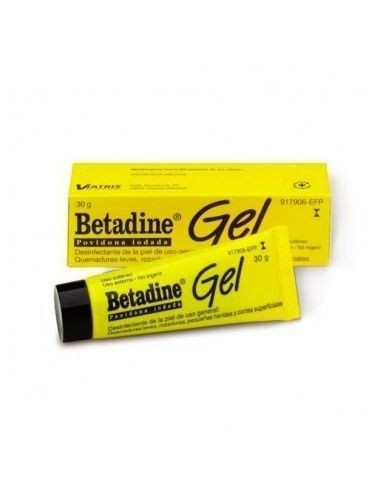 BETADINE GEL TOPICO 100 mg/g  30 GR
