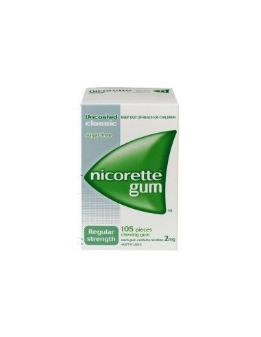 NICORETTE CHICLES 2MG 105 UDS
