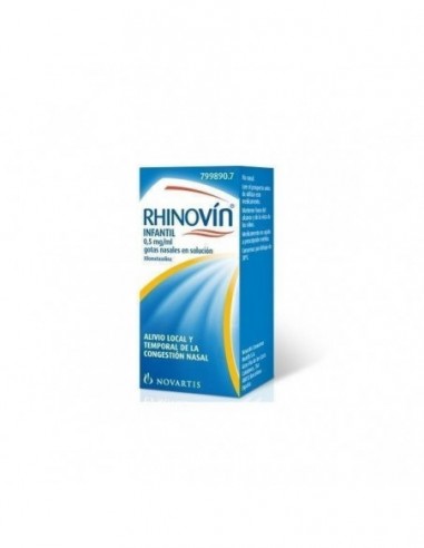RHINOVIN GOTAS .05 % INF 1 10 ML