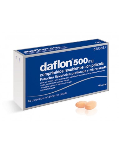DAFLON500 MEDICAMENTO VENOTONICO...
